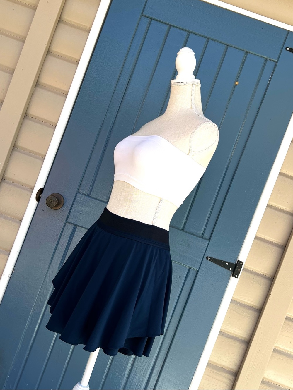 Lululemon Court Rival High-Rise Tennis Skirt Skort True Navy Blue women’s Size 6 - Picture 3 of 10